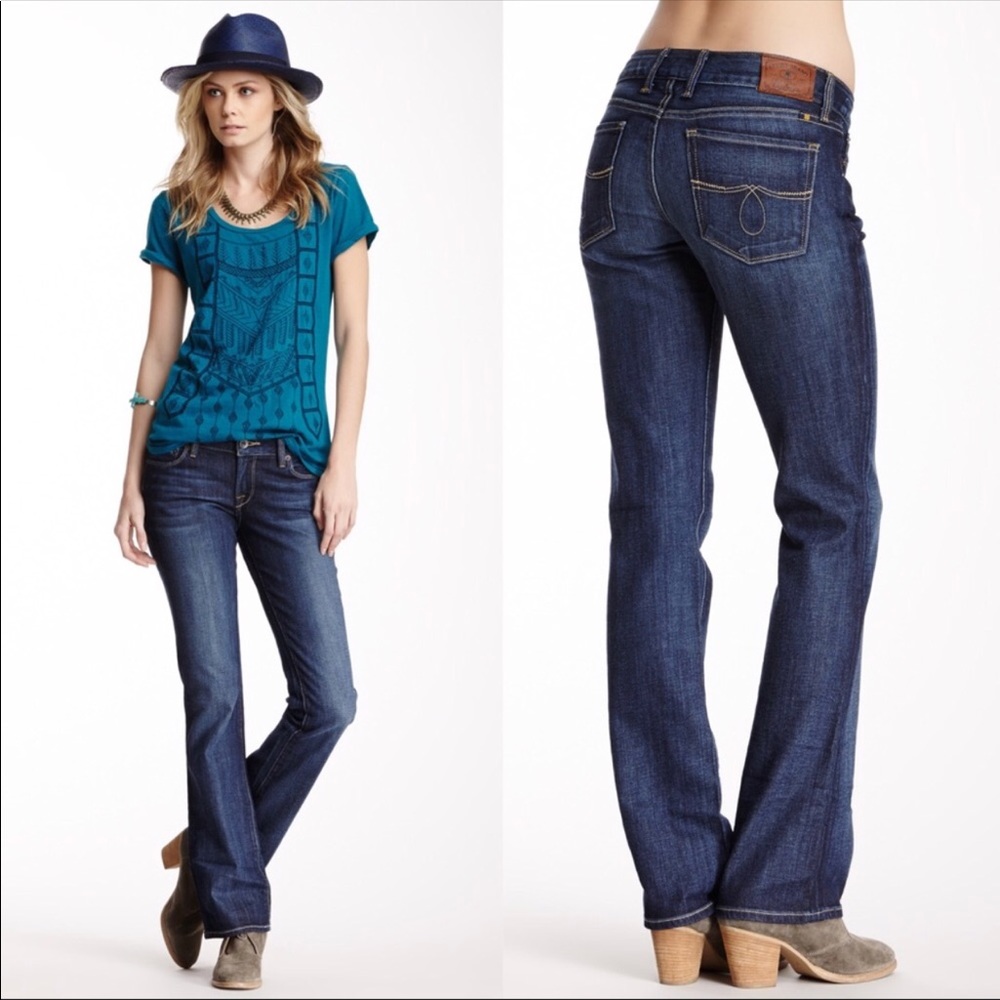 Lucky Brand Lola Mid Rise Boot Cut Jeans